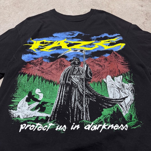 RARE Faze Clan 11th Anniversary E-Sports LIMITED Made in USA T‎ Shirt Black CL - Picture 3 of 6